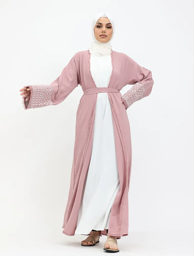 Pink Keffiyeh 2 Piece